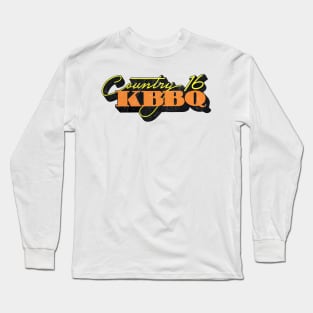 KBBQ Country Radio Long Sleeve T-Shirt